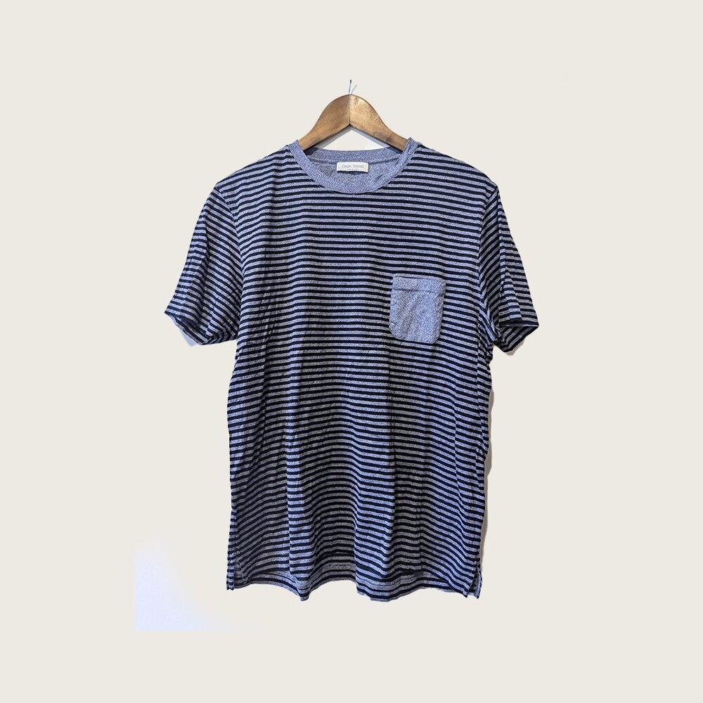 GRAN SASSO - Crewneck striped T-sirt - Sz 52